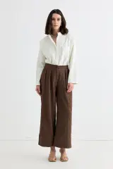DOKULU CULOTTE PANTOLON