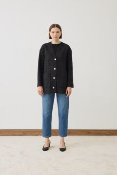 TERZİ DÜKKANI SAVİN TÜVİT CEKET SİYAH