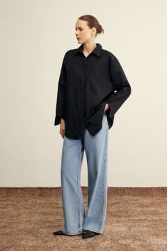 VENÖVE PAULA GÖMLEK SİYAH