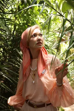 MİHRİE SOMON MİNİ MONO EŞARP