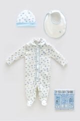 3'LÜ YENİDOĞAN SETİ - DENİZ KABUKLARI