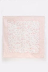 ÇİFT KATLI MÜSLİN BEBEK ÖRTÜSÜ - TOİLE DE JOUY/PEMBE