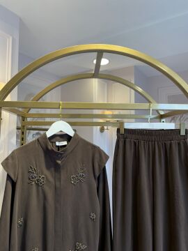 NUSS BONCUKLU TAKIM KAHVE