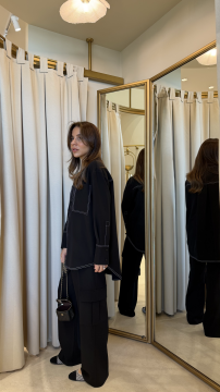 LAVİNİA COUTURE KARGO PANTOLON SİYAH