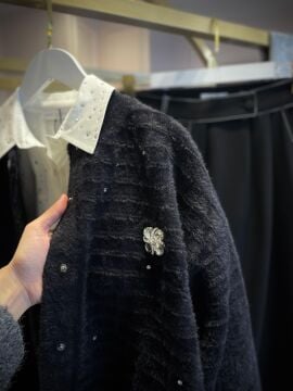 NUSS TAŞ DETAY HIRKA SİYAH