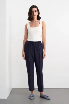 KADRİYE BAŞTÜRK ELLA LİKRALI BORU PAÇA PANTOLON