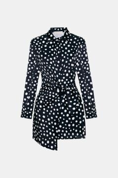 LAVİNİA COUTURE GRACE SİYAH GÖMLEK