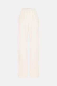 LAVİNİA COUTURE KREM DÜĞMELİ PANTOLON